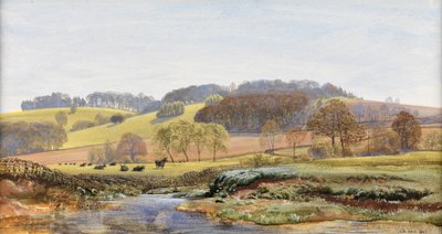 Forår nær Norbury, 1861 af John Brett