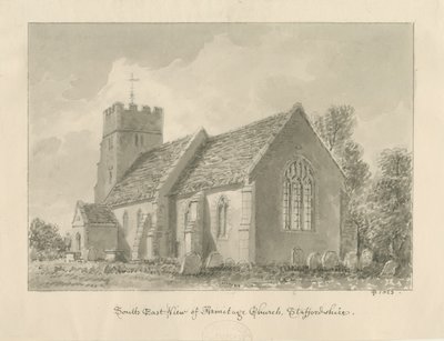 Armitage Kirke: sepia tegning af John Buckler