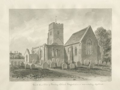 Armitage Kirke: sepia tegning af John Buckler