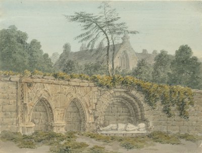 Burton-upon-Trent - Abbey af John Buckler