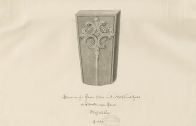 Burton-upon-Trent - Gravsten i 