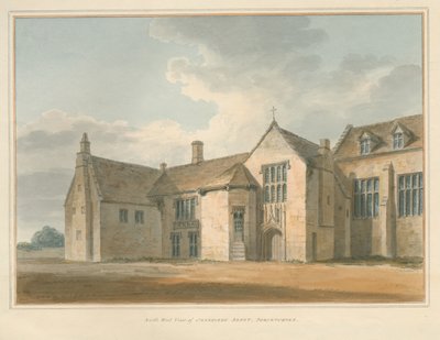 Dorset - Sherborne Abbey, 1802dani af John Buckler