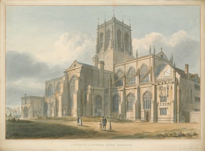 Dorset - Sherborne Church, 1802 af John Buckler