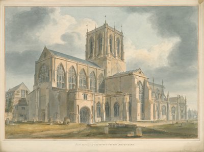 Dorset - Sherborne Church, 1802 af John Buckler