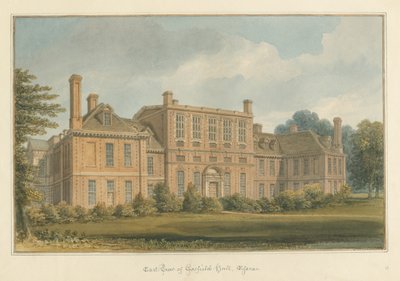 Essex - Gosfield Hall, 1824 af John Buckler