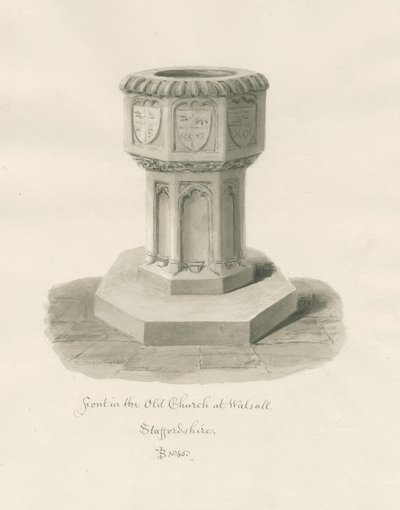Skrifttype i Walsall Church [