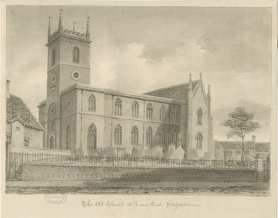 Lane End Churchdani af John Buckler
