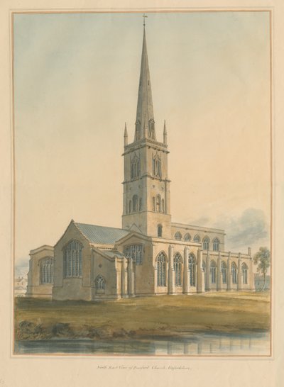 Oxfordshire - Burford Church, 1802dani af John Buckler
