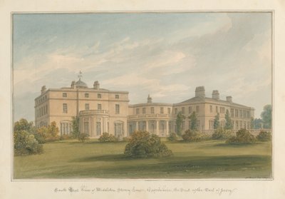 Oxfordshire - Middleton Stoney House, 1827 af John Buckler