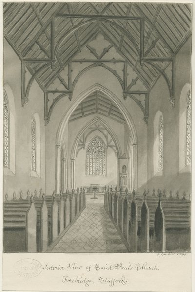 Stafford - Interiør af St. Paul