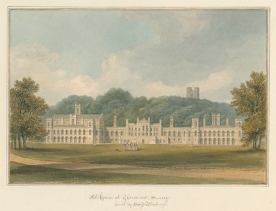 Surrey - Claremont - Old House, 1824 af John Buckler