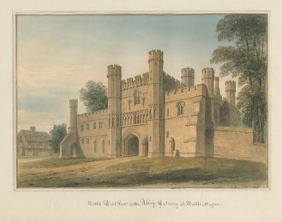 Sussex - Battle - Abbey Gateway, 1824 af John Buckler