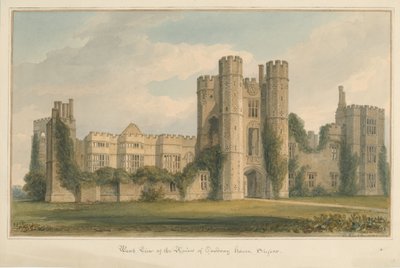 Sussex - Cowdray House, 1825 af John Buckler