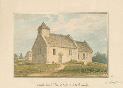 Wiltshire - Chicklade Church, 1817 af John Buckler