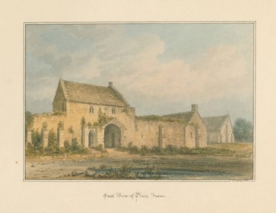 Wiltshire - Place Farm, 1812 af John Buckler