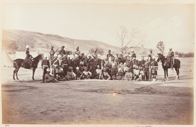 ?Assistentgeneraladjudant med prost-marskal og stab?, 1879 ca. af John Burke