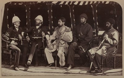 Major Pierre Louis Napoleon Cavagnari af John Burke