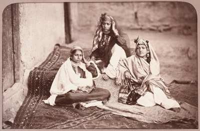 Nautch-piger, Kabul, 1879 af John Burke