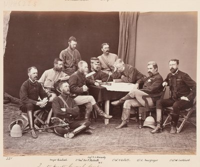 Generalkvartermestergruppen, februar 1880 af John Burke