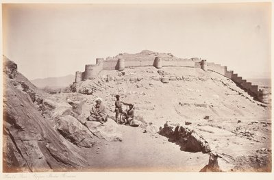 South face, Upper Bala Hissar, Kabul, 1879dani af John Burke