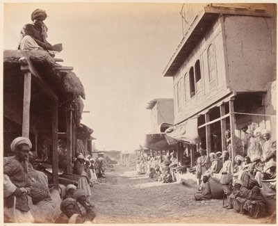 Gadebillede, Jalalabad 1879 af John Burke