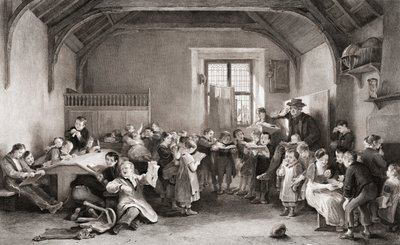 Skolen. 19. århundrede. af John Burnet