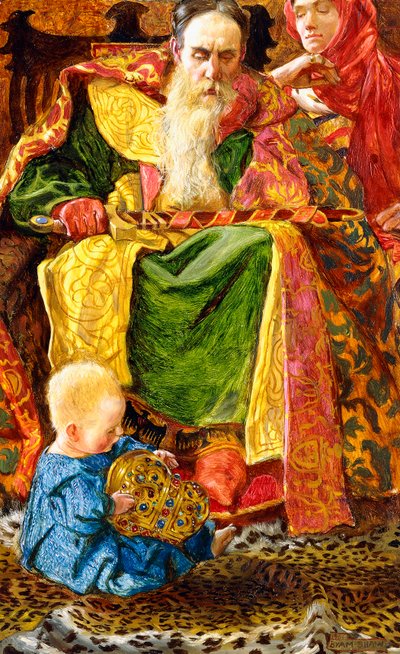 Og hvem ved, om han skal være en vis mand eller en tåbe, 1901 af John Byam Liston Shaw