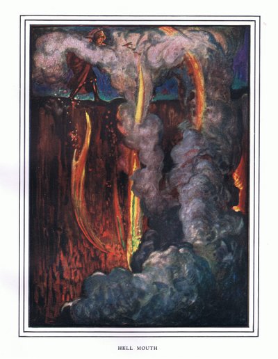 Helvedes mund af John Byam Liston Shaw