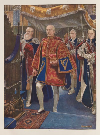 Kong Edward VII kroning af John Byam Liston Shaw