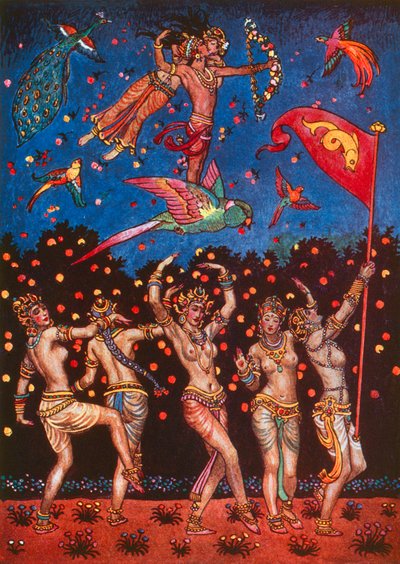Kamas have af John Byam Liston Shaw