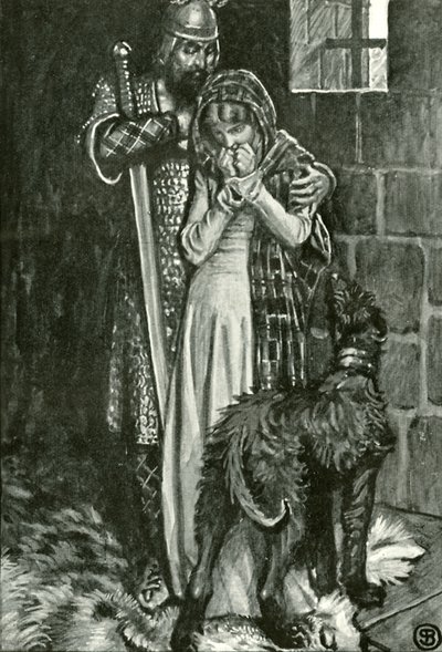 Vent på mig i syv år, kære kone af John Byam Liston Shaw