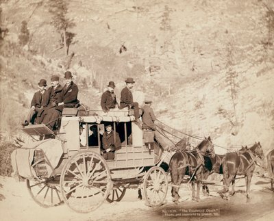 Deadwood Coach rejser i South Dakota af John C. H. Grabill