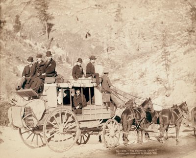 The Old West Deadwood Stagecoach af John C. H. Grabill