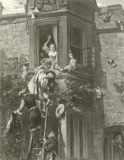 Angreb og forsvar af John Callcott Horsley