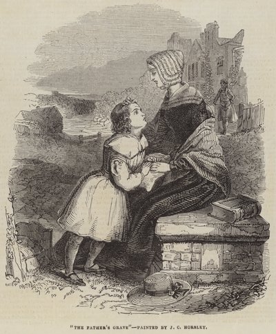 Faderens grav af John Callcott Horsley