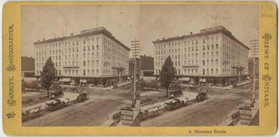 Sherman House, ca. 1865 af John Carbutt