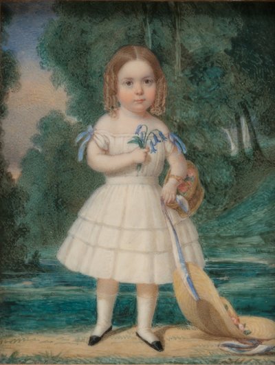 Florine Turner, 1845. af John Carlin