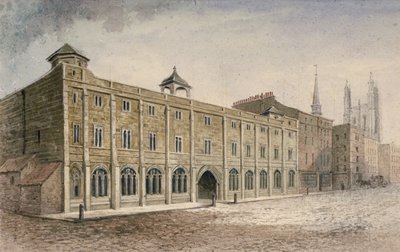 Leadenhall, City of London, 1785 af John Carter