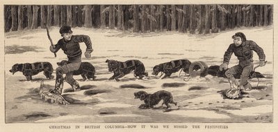 Jul i British Columbia, hvor var det, vi gik glip af festlighederne af John Charles Dollman