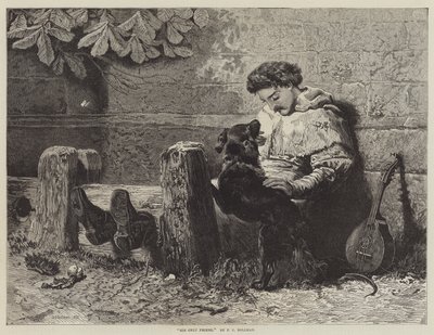 Hans eneste ven af John Charles Dollman