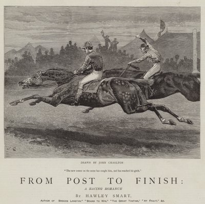 Fra post til slut, en racerromance af John Charlton