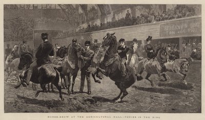 Horse-Show på Landbrugshallen, Ponyer i Ringen af John Charlton