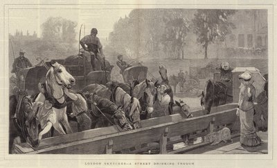 London Sketches, et gadedrikketrug af John Charlton