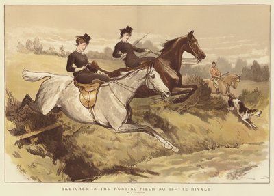 Skitser i jagtmarken, nr. II, Rivalerne af John Charlton