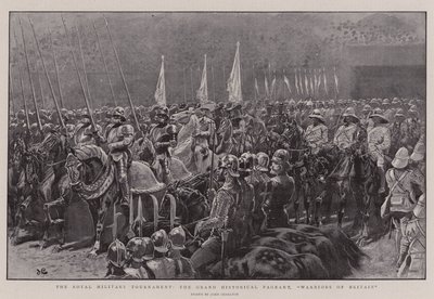Royal Military Tournament, Grand Historical Pageant, Warriors of Britain af John Charlton