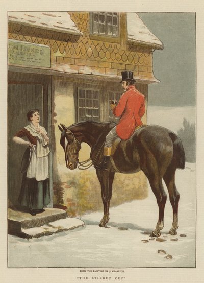 Stigbøjlen (chromolitho) af John Charlton