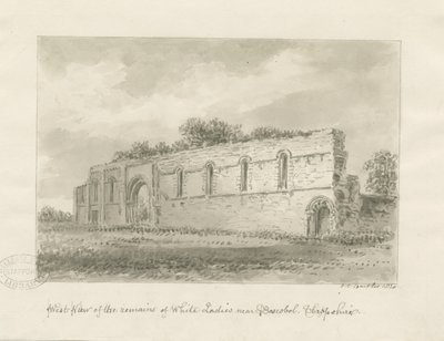 Brewood - Whiteladies Priorydani af John Chessell Buckler