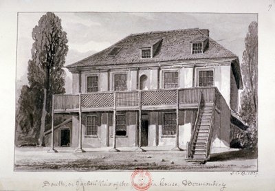 Jamaica House, Cherry Garden Street, Bermondsey, London, 1827 af John Chessell Buckler
