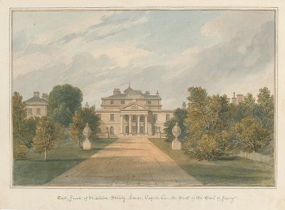 Oxfordshire - Middleton Stoney House, 1827 af John Chessell Buckler