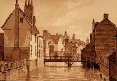 Udsigt over Folly i Parish of Bermondsey, fra 